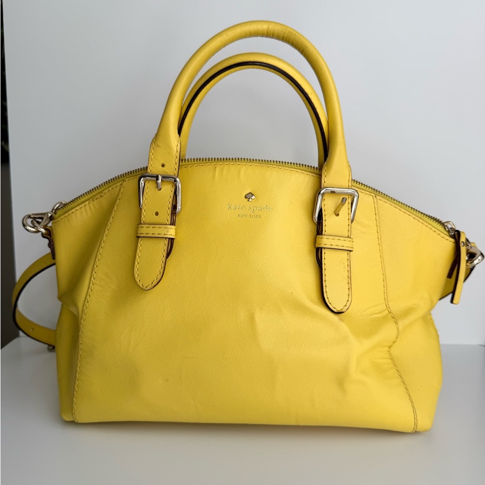 Kate Spade Sunny Yellow Satchel Crossbody
